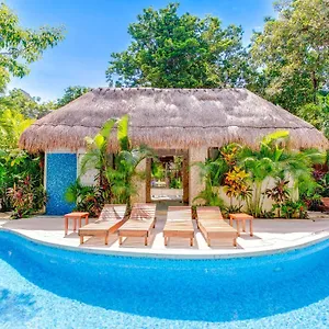 Complex With An Alluring Pool & Tropical Vibes By Stella Rentals! Tulum